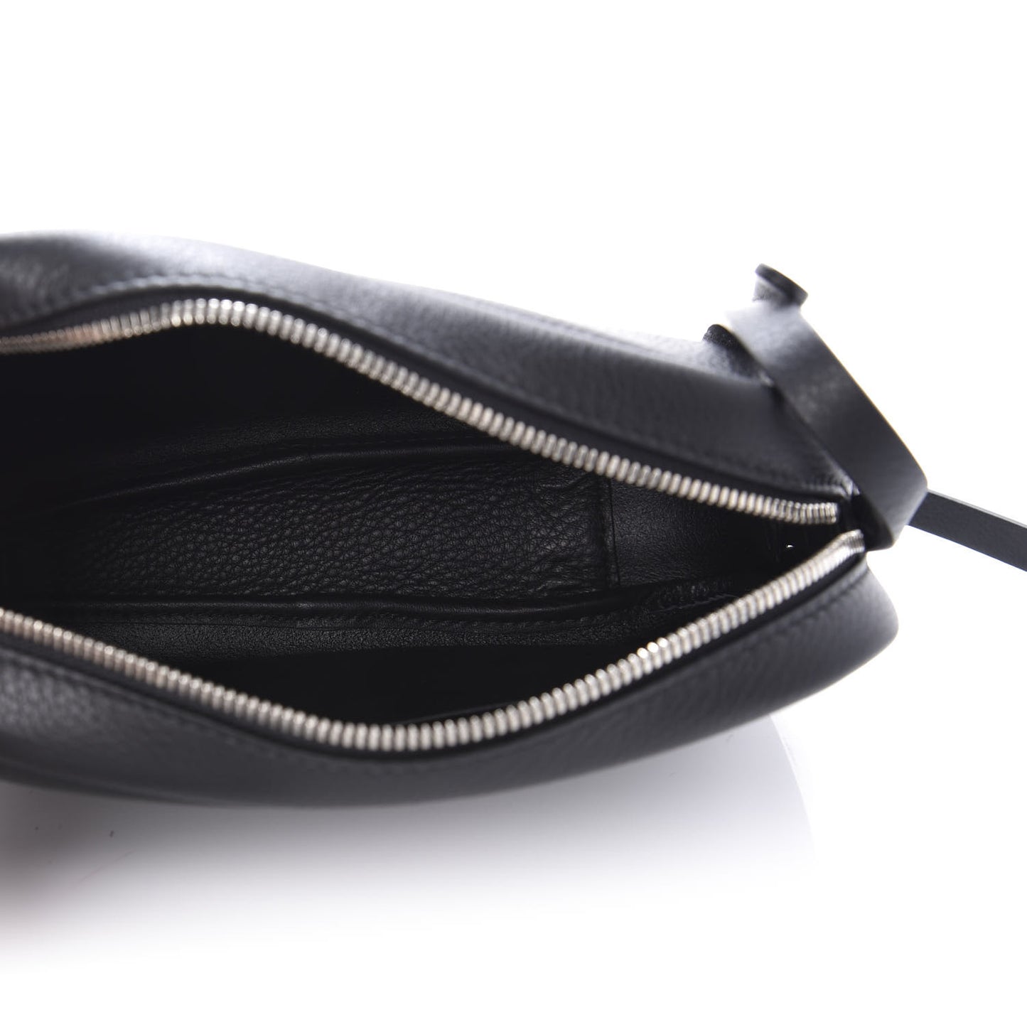 Calfskin Logo S Everyday Camera Bag Black