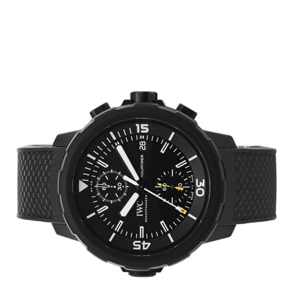 IWC Stainless Steel Rubber 44mm Aquatimer Chronograph Automatic Watch Black IW379502 2 of 4