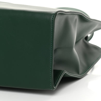 Telfar Vegan Leather Medium Shopping Bag Dark Olive 10 of 10