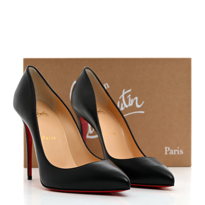 Christian Louboutin Shiny Nappa Pigalle Follies 100 Pumps 38.5 Black 8 of 8