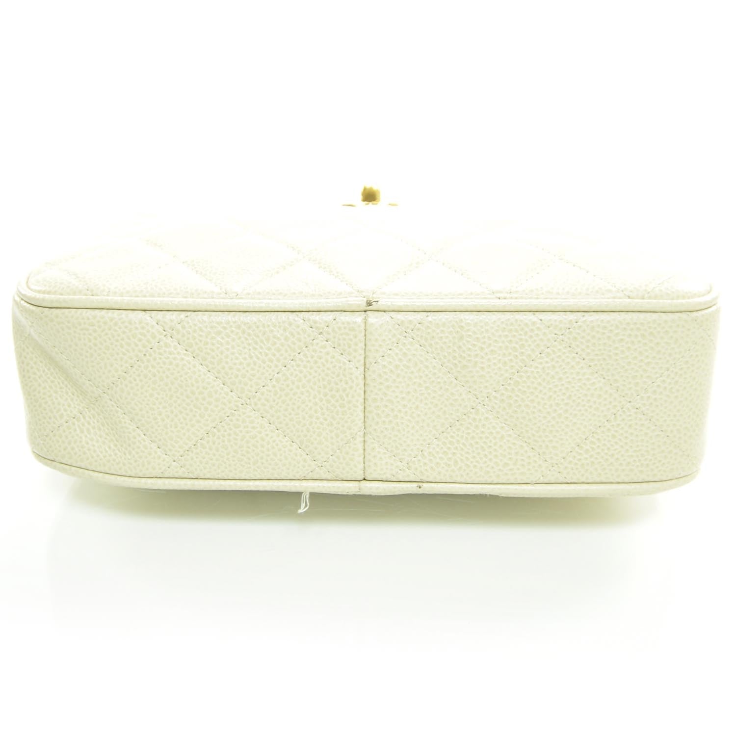 Chanel Caviar Camera Case Beige 3 of 9