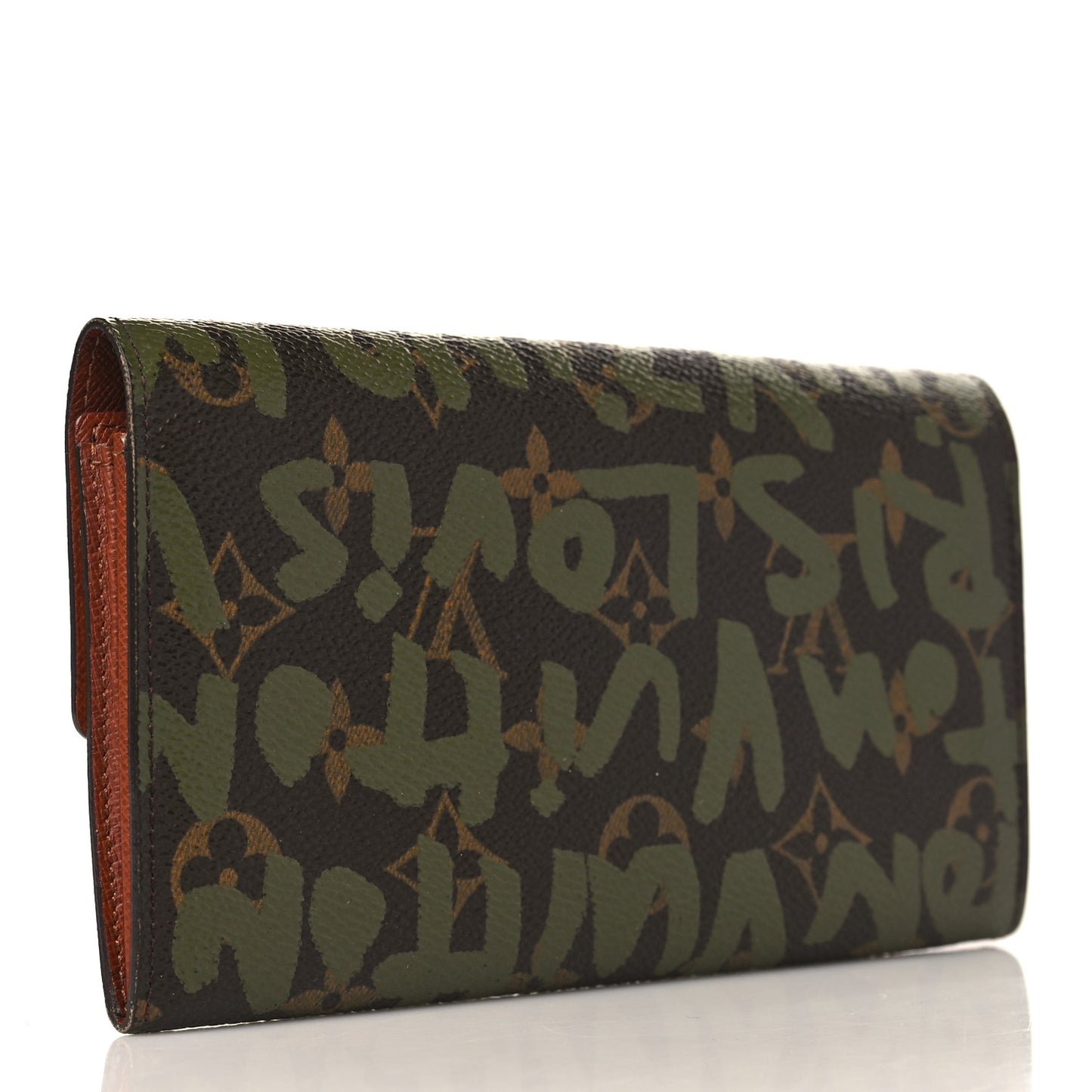 Monogram Graffiti Porte-Monnaie Wallet Kaki