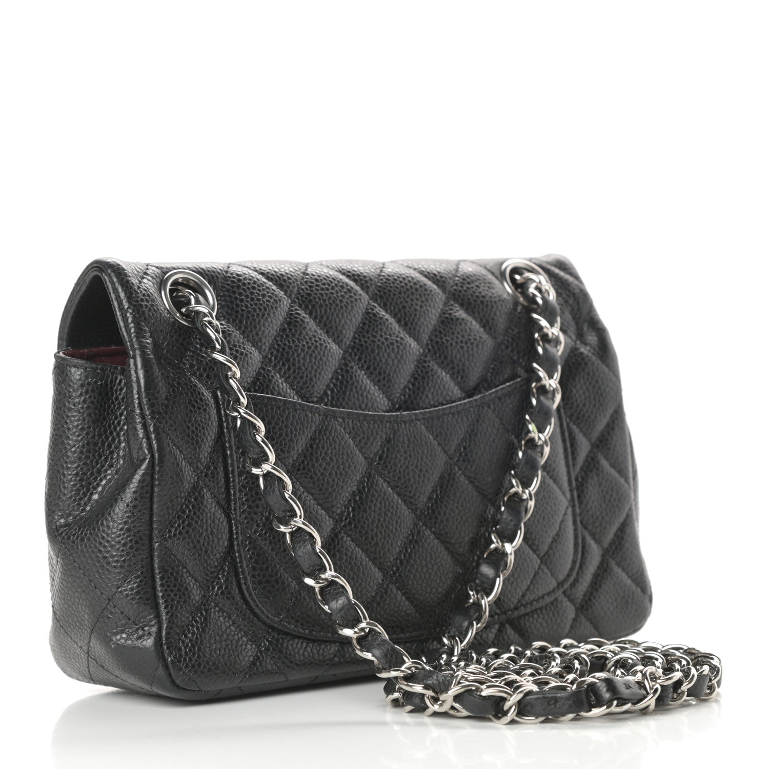 Chanel Caviar Quilted Mini Rectangular Flap Black 3 of 11