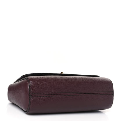 Mulberry Small Classic Grain Calfskin Small Lily Flap Oxblood 4 of 8