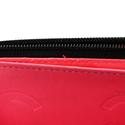 Chanel Calfskin Quilted Cambon Wallet on Chain WOC Black 12 of 13