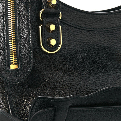 Balenciaga Chevre Gold Metallic Edge Hardware Mini City Black 11 of 11