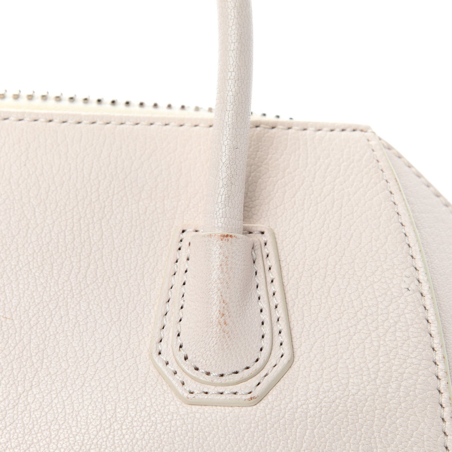 Sugar Goatskin Mini Antigona Ivory