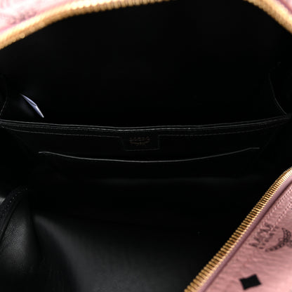 MCM Visetos Small Side Stud Stark Backpack Soft Pink 5 of 10