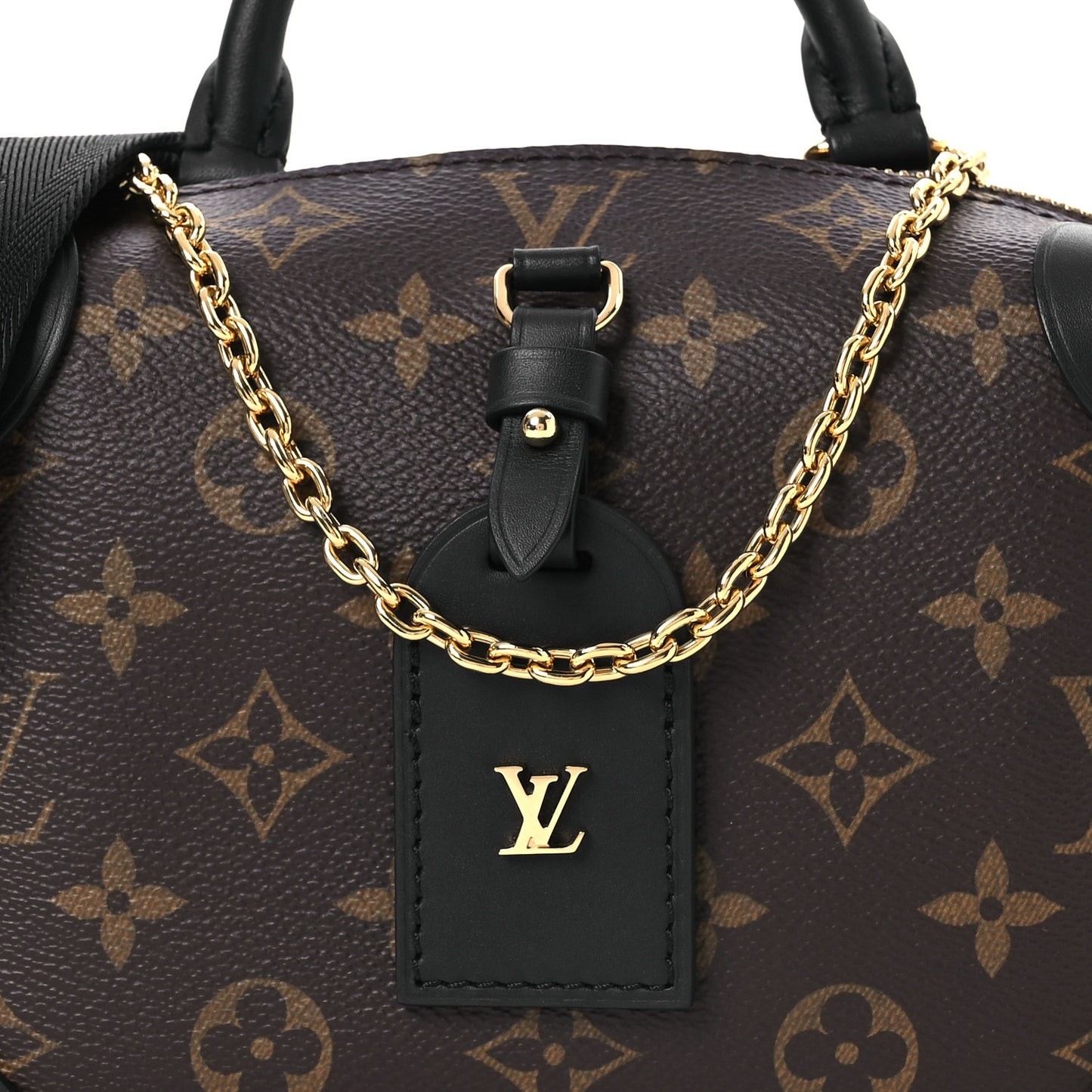 Monogram Petite Malle Souple Black