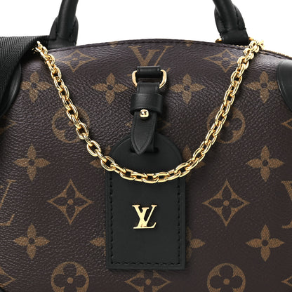 Louis Vuitton Monogram Petite Malle Souple Black 8 of 11