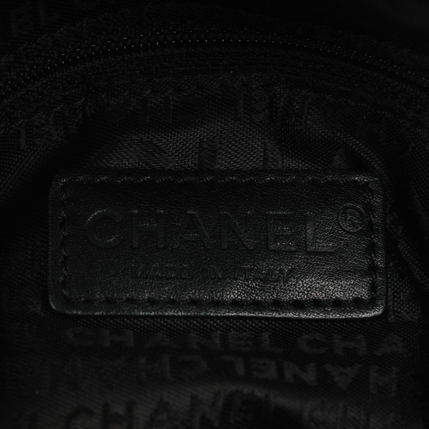 Chanel Lambskin Square Stitched Large Tote Black 6 of 6