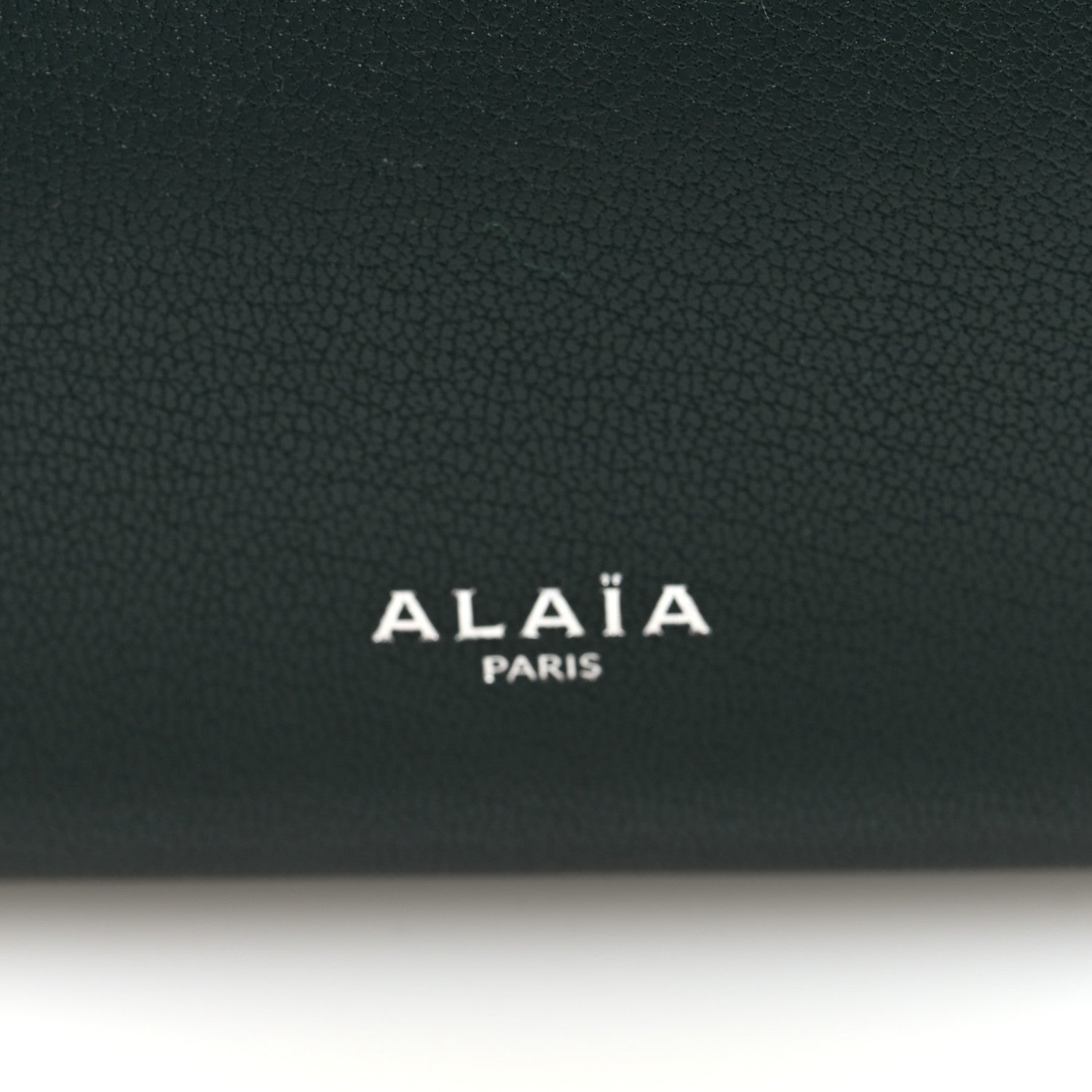 Alaia Shiny Goatskin Medium Le Teckel Bag Green 7 of 10