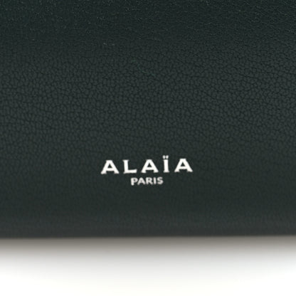 Alaia Shiny Goatskin Medium Le Teckel Bag Green 7 of 10