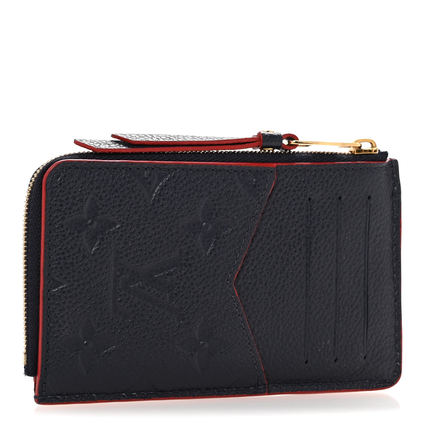 Louis Vuitton Empreinte Recto Verso Card Holder Marine Rouge 3 of 7