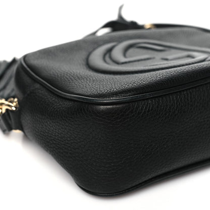 Gucci Pebbled Calfskin Small Soho Disco Bag Black 9 of 12