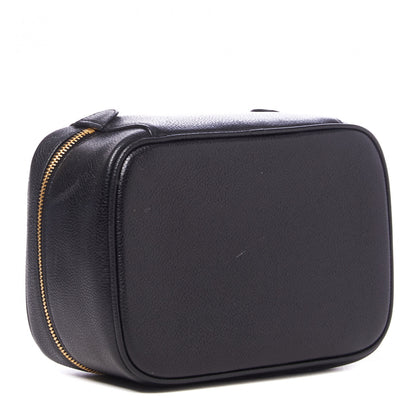 Chanel Caviar Vanity Cosmetic Case Black 3 of 10