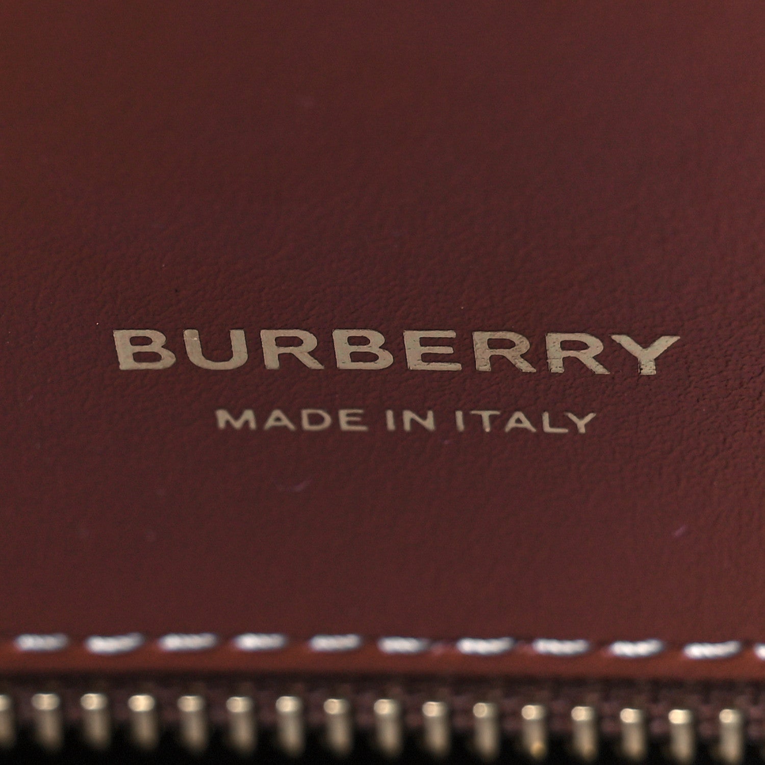 Burberry Calfskin Vintage Check Two Handle Title Bag Archive Beige 6 of 8
