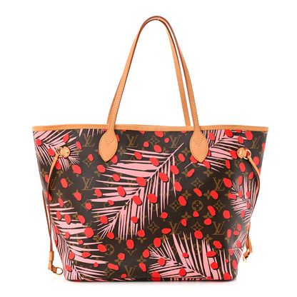 Louis Vuitton Monogram Jungle Dots Neo Neverfull MM Sugar Pink Poppy 1 of 9