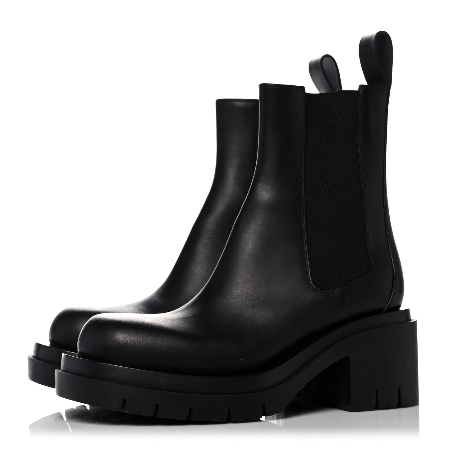 Calfskin The Lug Boots 38 Black