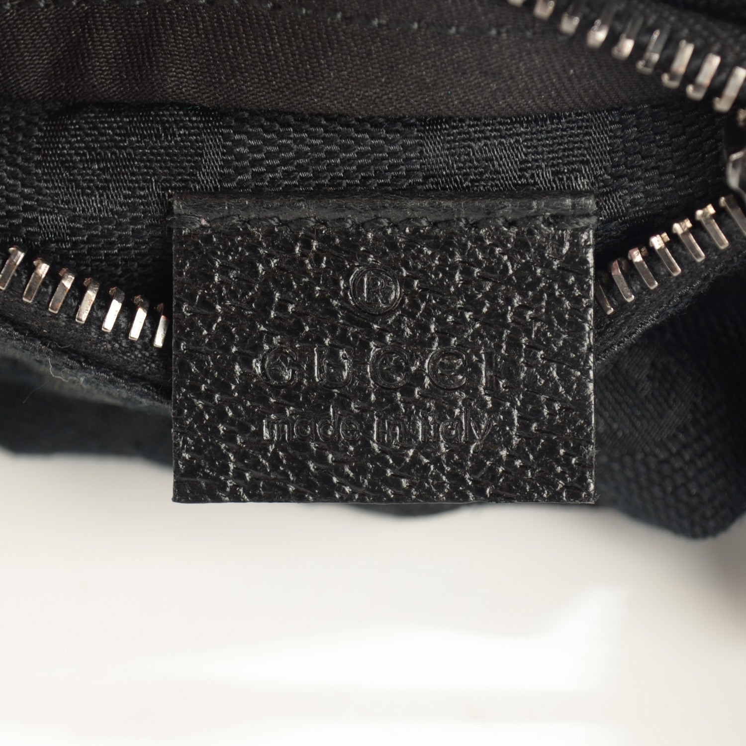 Gucci GG Monogram Double Pocket Belt Bag Black 7 of 8