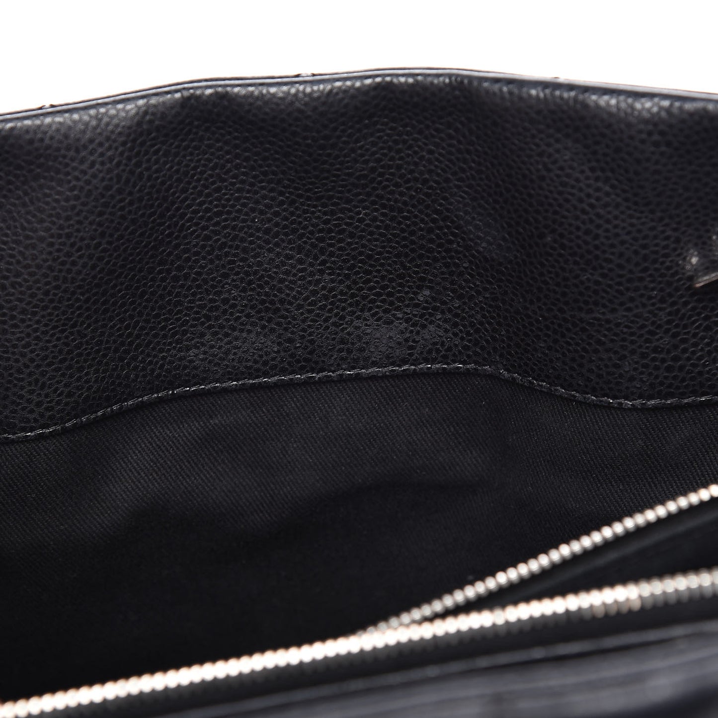 Caviar Quilted Timeless CC Soft Tote Black
