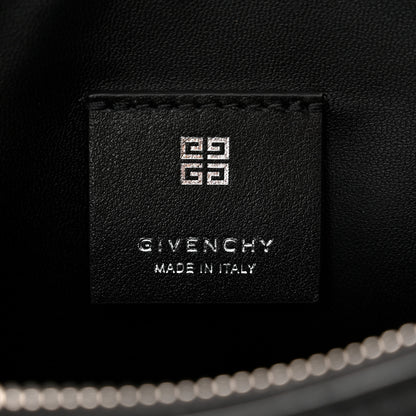 Givenchy Smooth Calfskin Small Moon Cut Out Shoulder Bag Black 6 of 10
