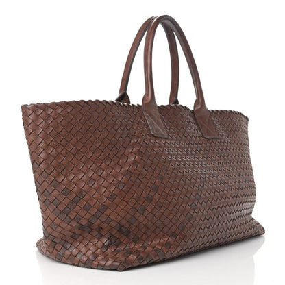 Bottega Veneta Nappa Intrecciato Large Cabat Brown 4 of 15