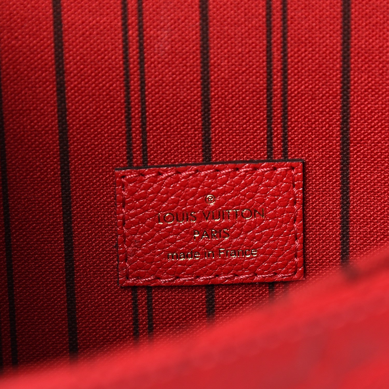 Louis Vuitton Empreinte Pochette Metis Scarlet 5 of 9