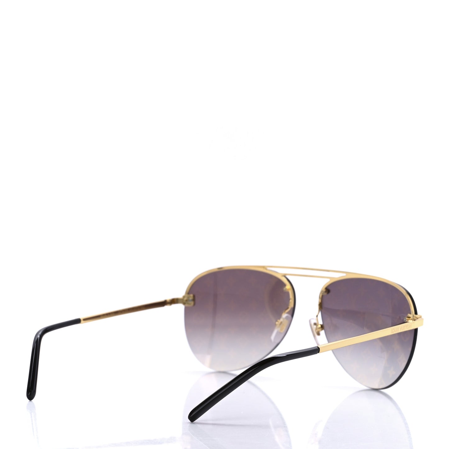 Metal Clockwise Sunglasses Z1020W Gold