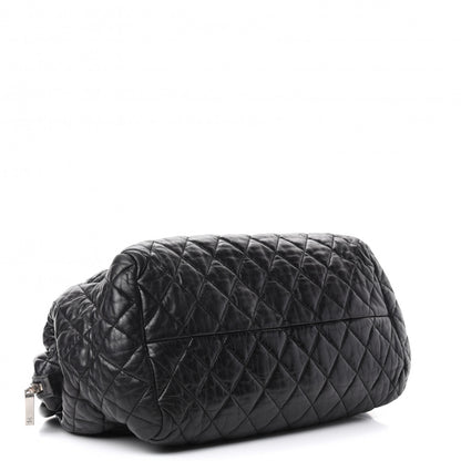 Chanel Lambskin Coco Cocoon Bowler Black 4 of 10