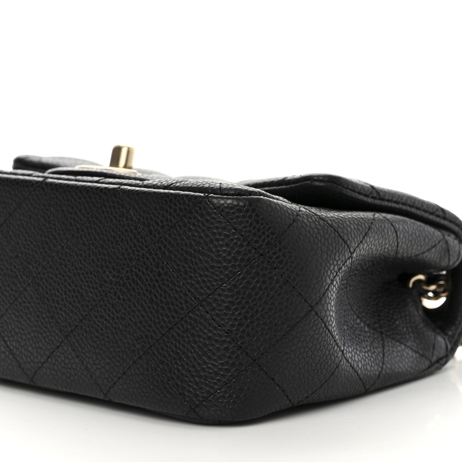 Chanel Caviar Quilted Mini Square Flap Black 10 of 10