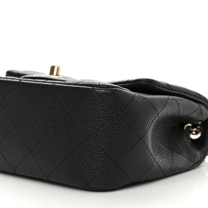 Chanel Caviar Quilted Mini Square Flap Black 10 of 10