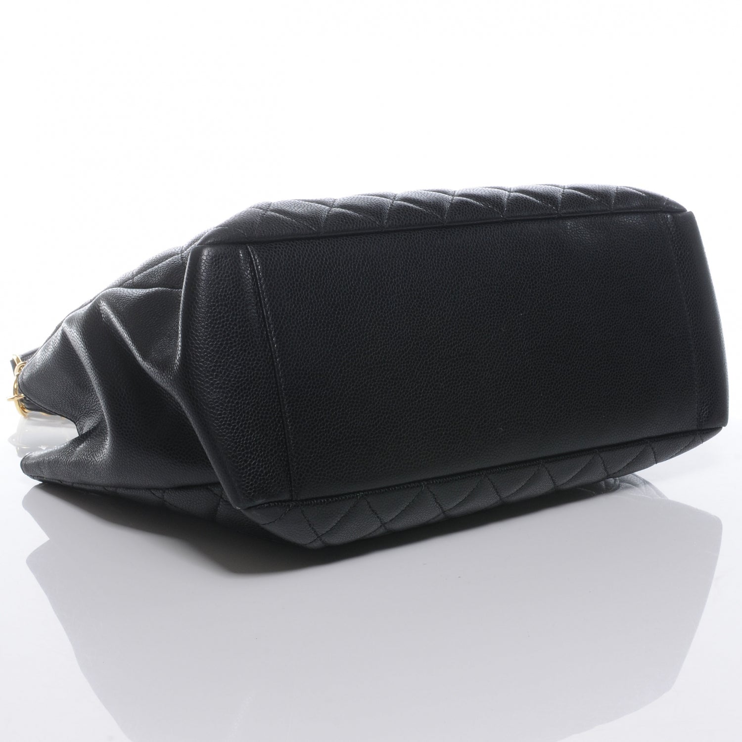 Chanel Caviar Grand Shopping Tote GST Black 4 of 7