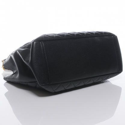 Chanel Caviar Grand Shopping Tote GST Black 4 of 7