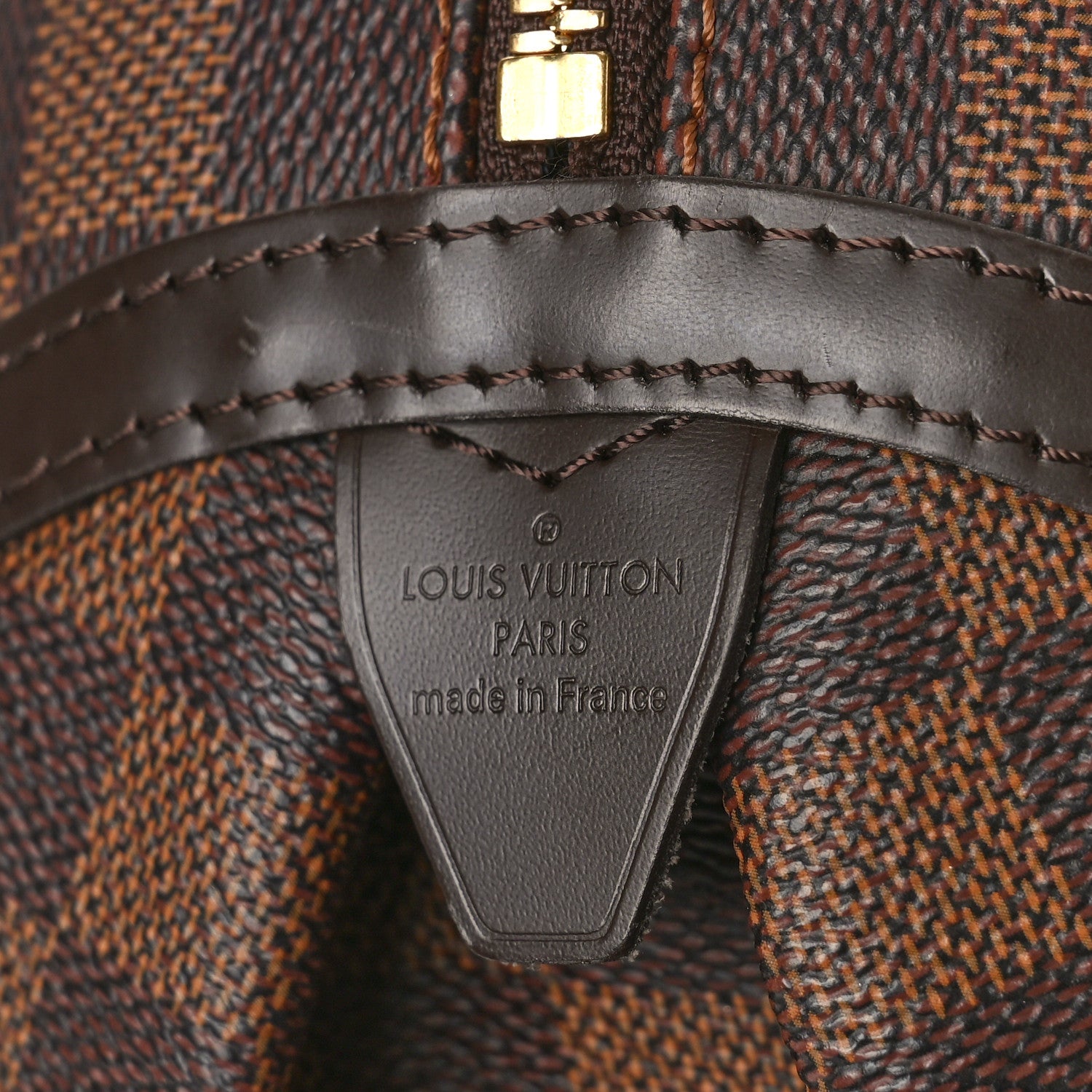 Louis Vuitton Damier Ebene Rivington GM 8 of 10