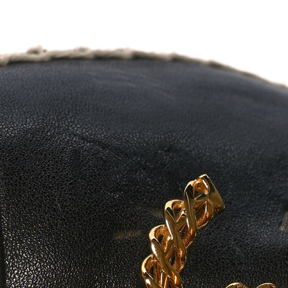 Chanel Calfskin Chain CC Espadrilles 36 Black 11 of 11