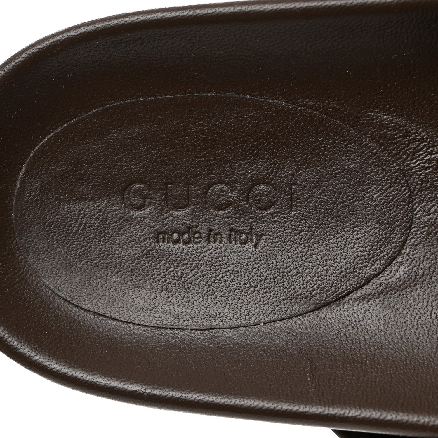 Gucci GG Supreme Monogram Miro Soft Calfskin Womens Horsebit Slippers 37 Beige Ebony New Acero 6 of 9