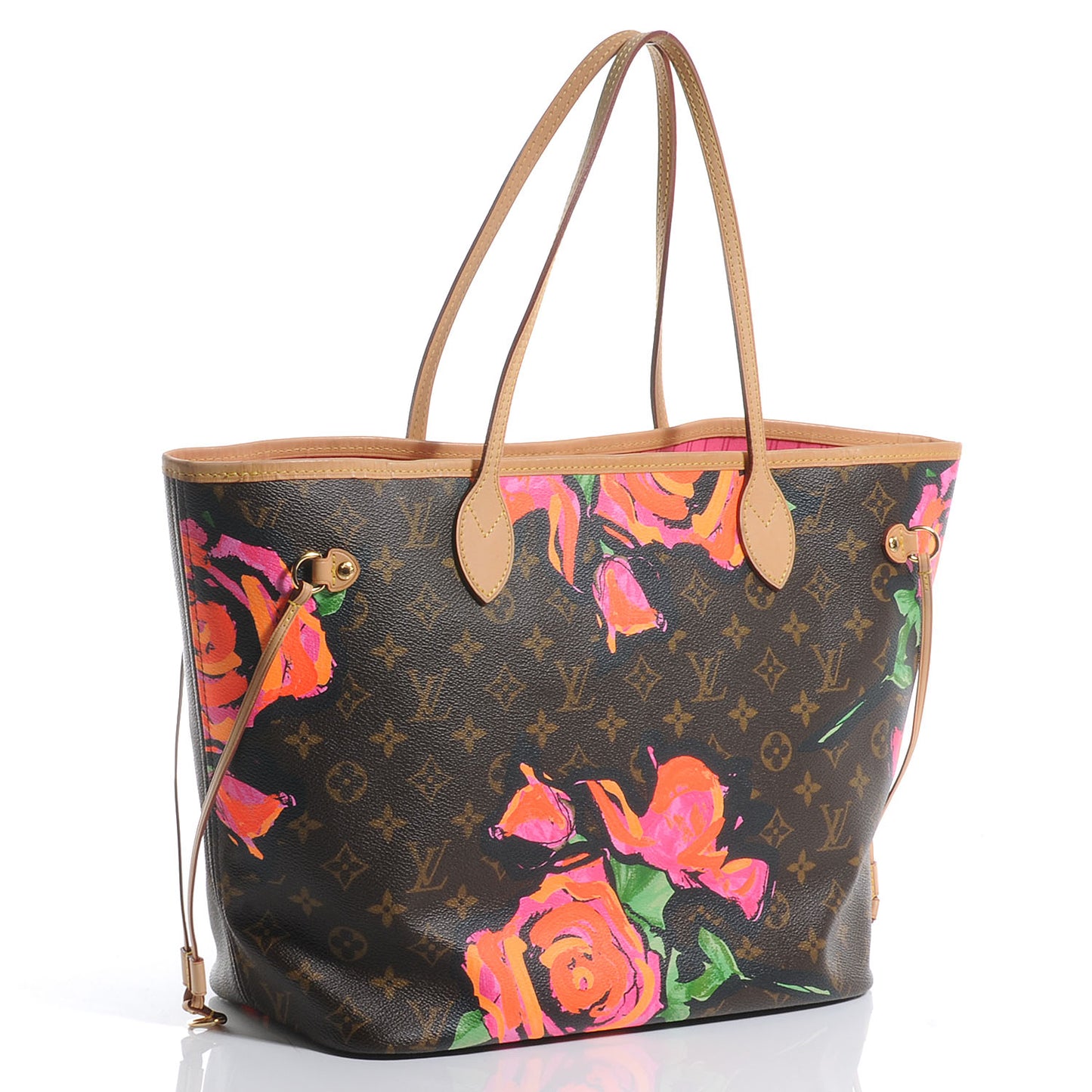Monogram Roses Neverfull MM