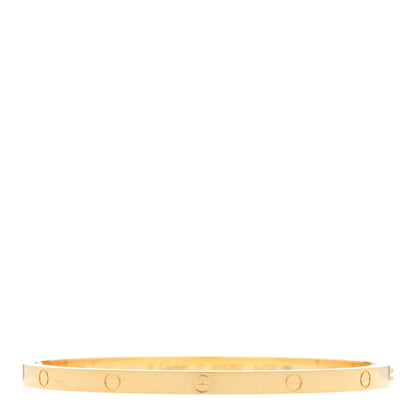 Cartier 18K Yellow Gold Small LOVE Bracelet 17 1 of 5