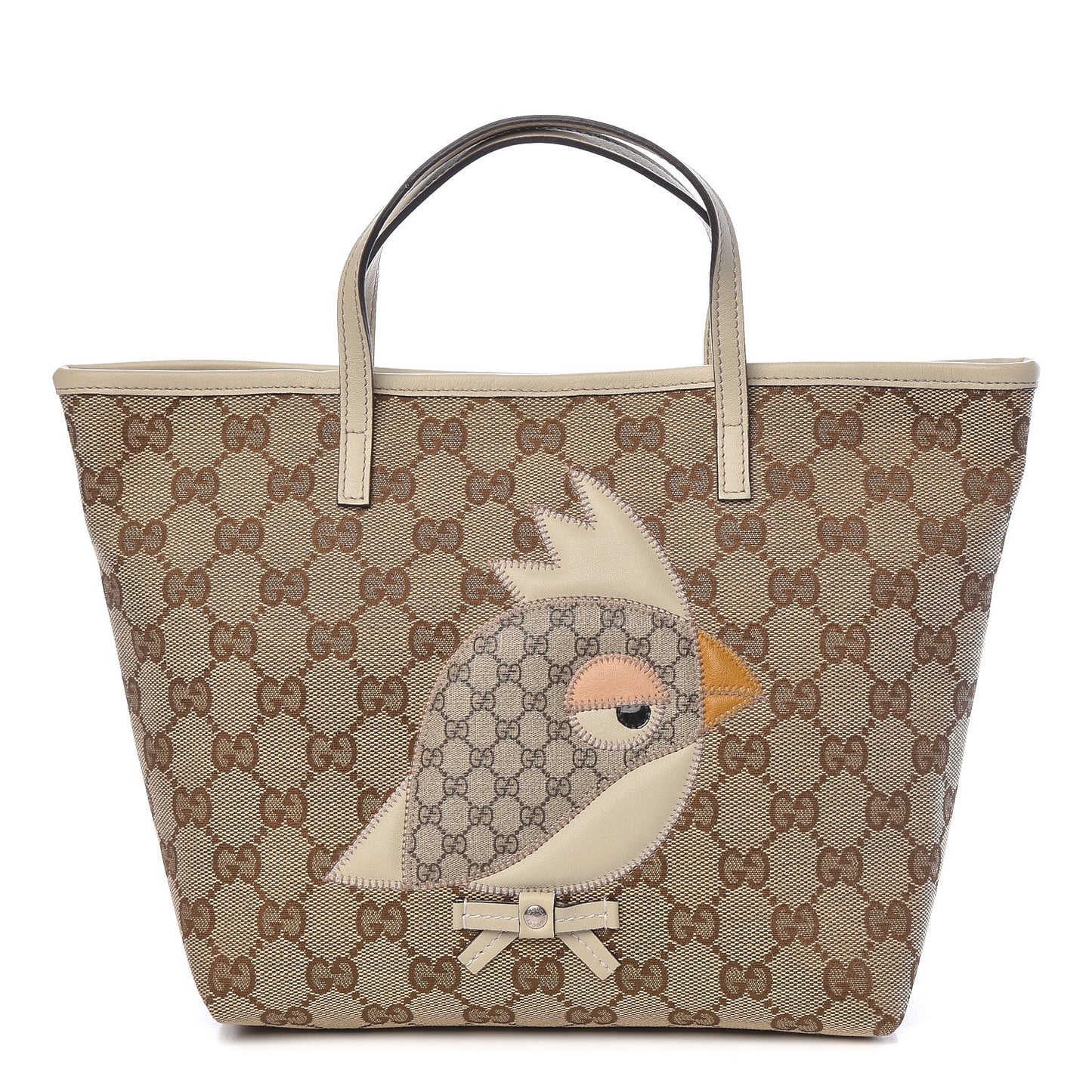 GG Monogram Mini Zoo Bird Tote