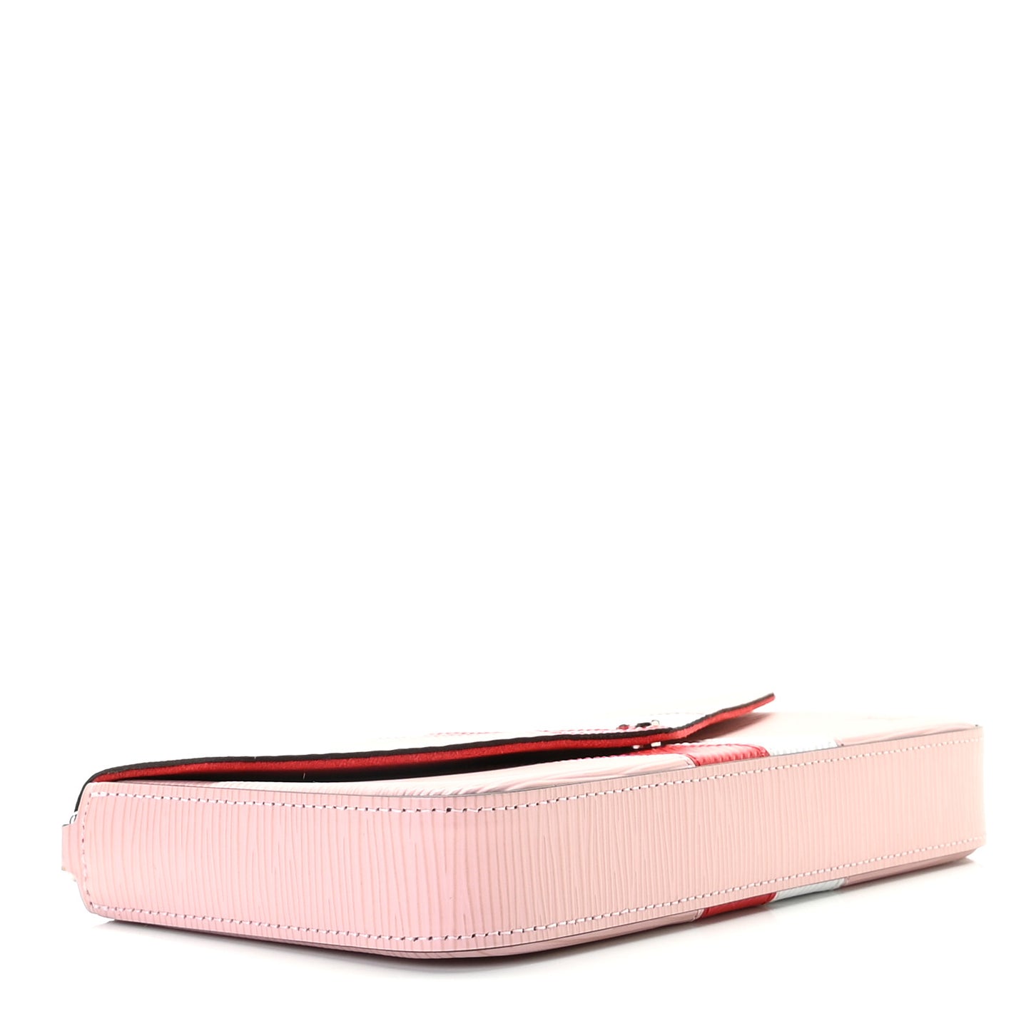 Epi Pochette Felicie Rose Ballerine Stripe