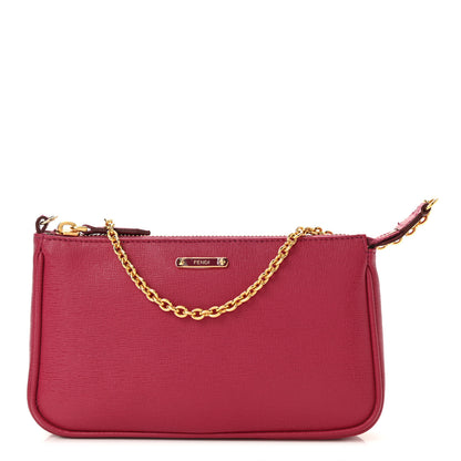 Fendi Vitello Elite Pochette Amarena 1 of 9