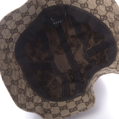 Gucci Monogram Bucket Hat L Brown 5 of 6