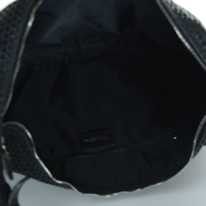 Christian Dior Leather Perforated Hobo Black 8 of 11