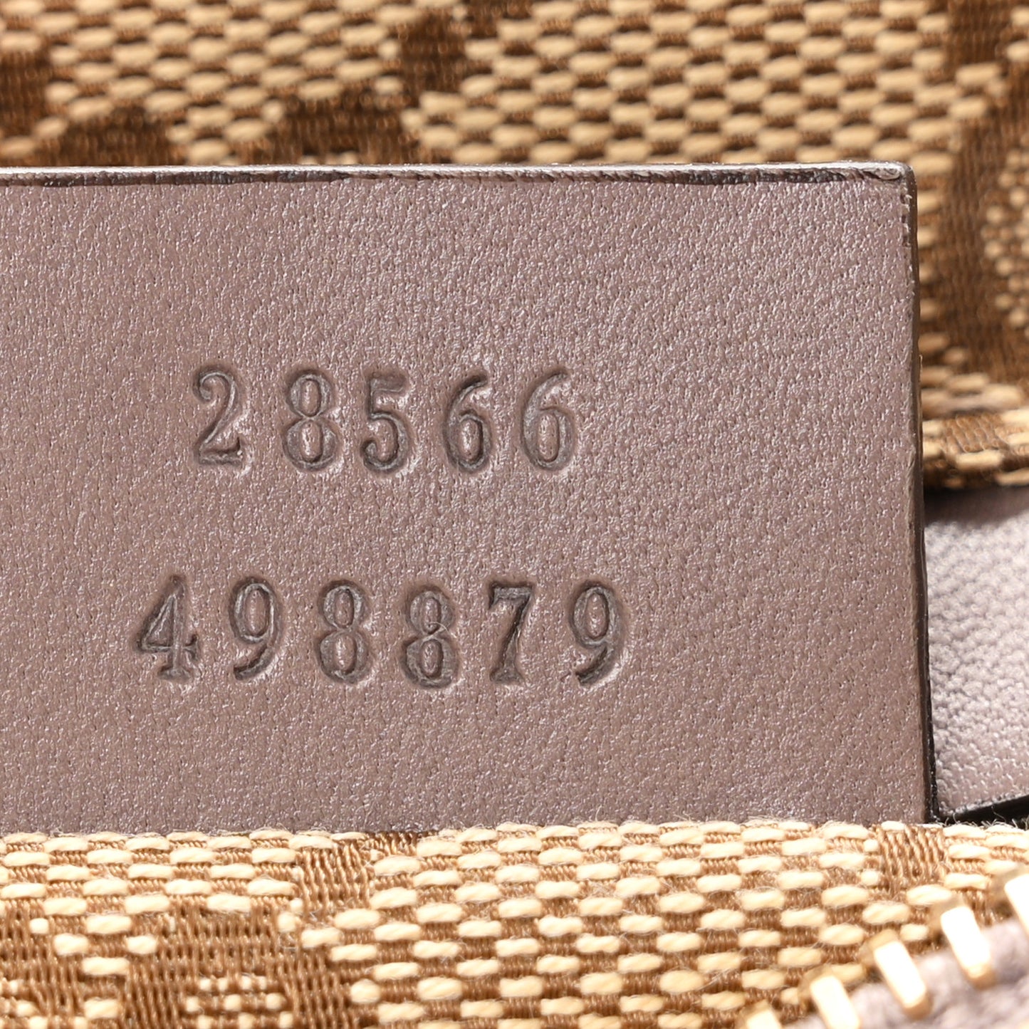 GG Monogram Web Double Pocket Belt Bag Purple