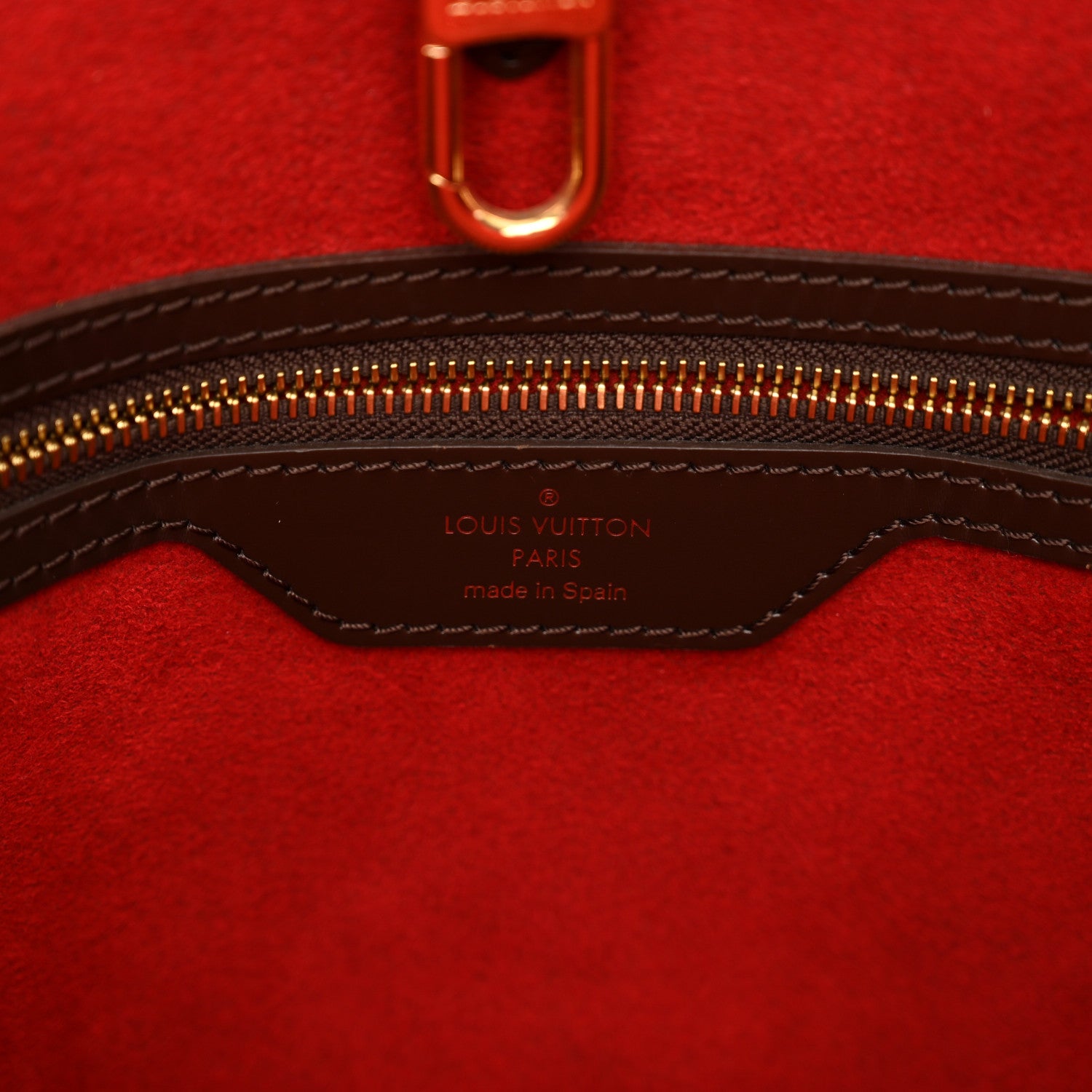Louis Vuitton Damier Ebene Hampstead MM 7 of 9