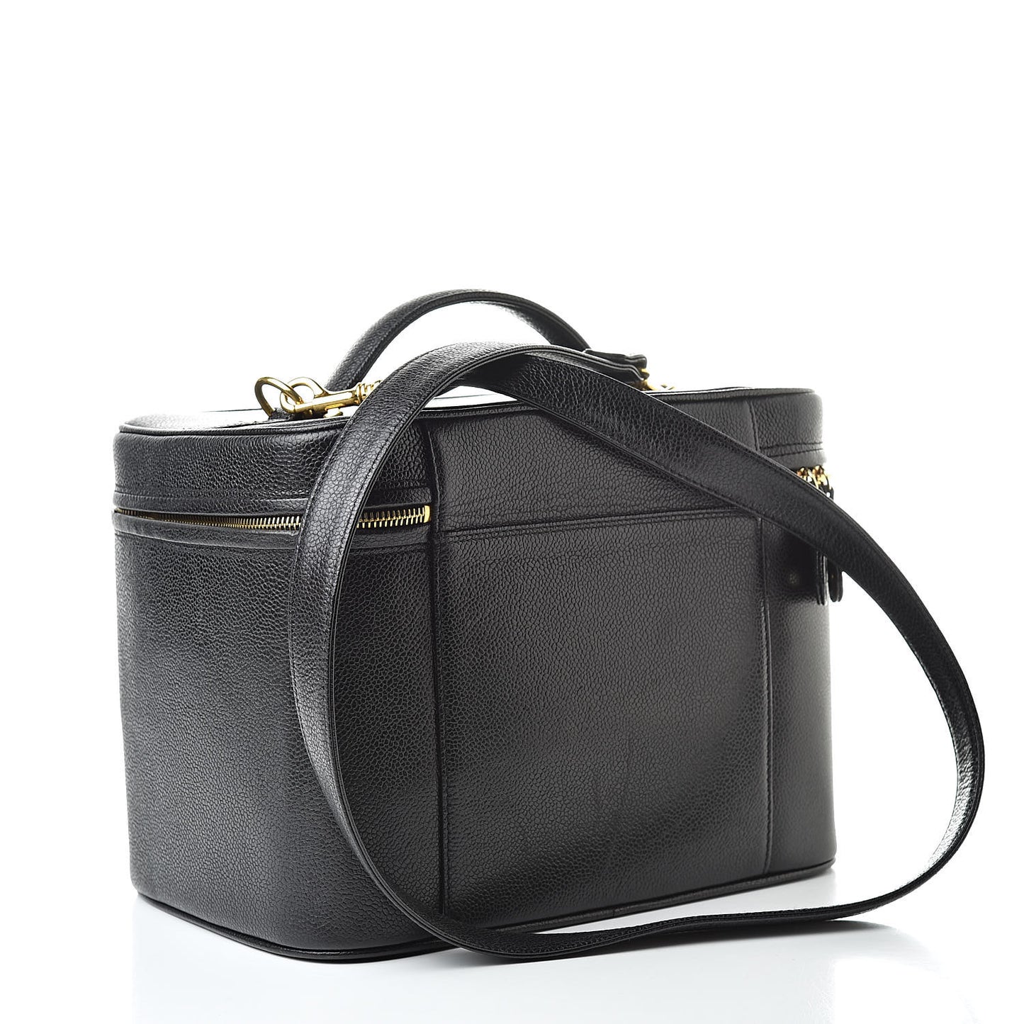 Caviar CC Vanity Train Case Black