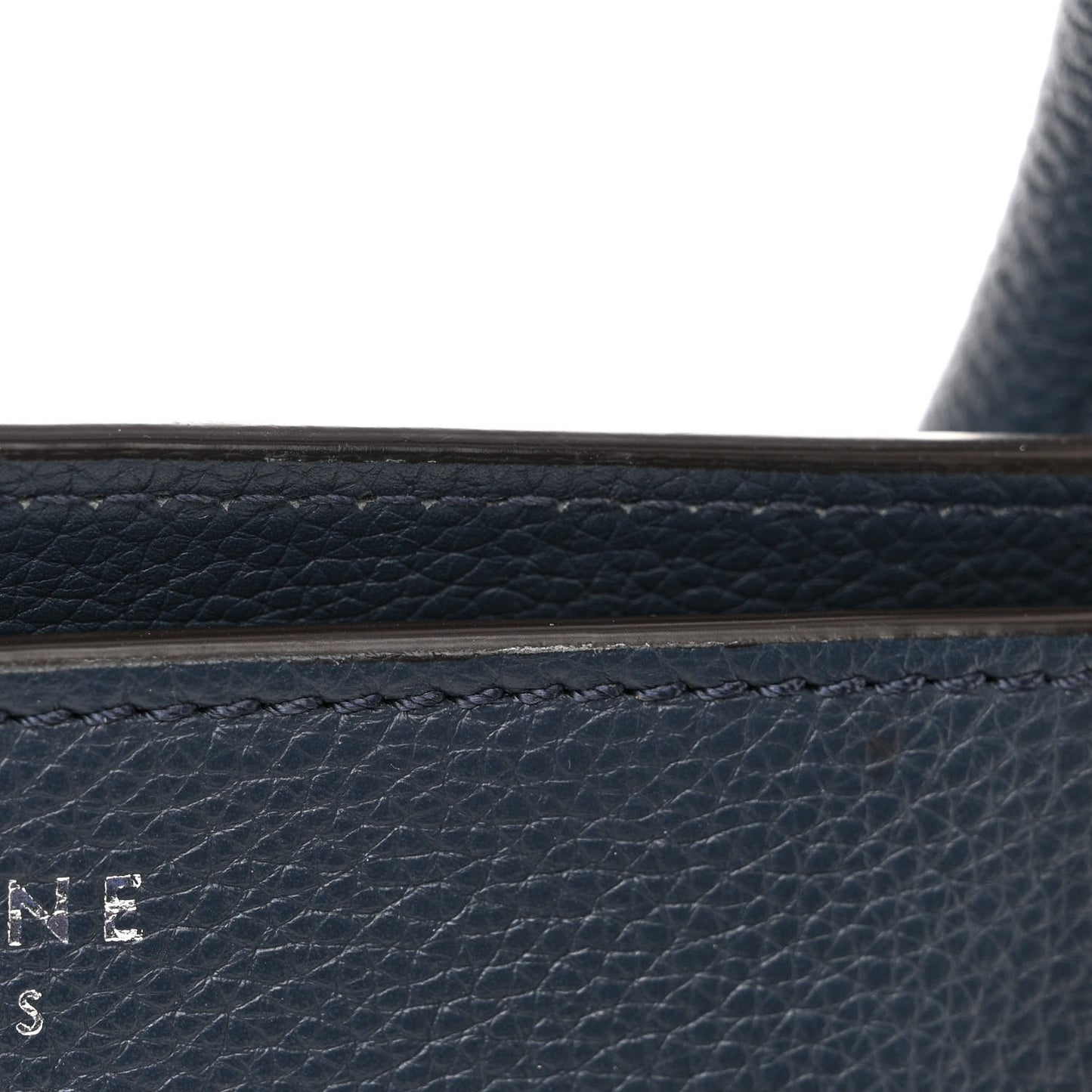 Drummed Calfskin Mini Luggage Orage