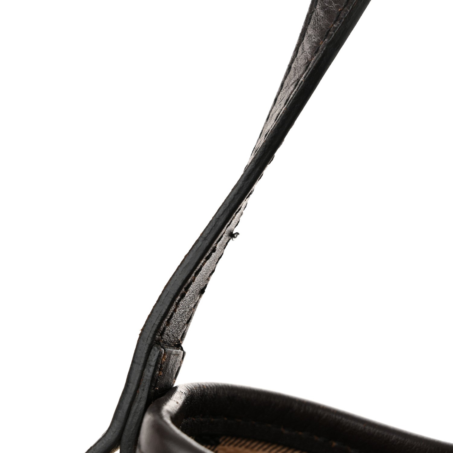 Burberry Haymarket Check Small Canterbury Tote Chocolate 13 of 16