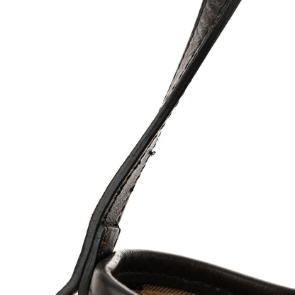 Burberry Haymarket Check Small Canterbury Tote Chocolate 13 of 16